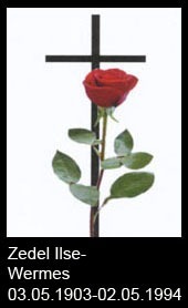Zedel-Ilse-Wermes-1903-bis-1994